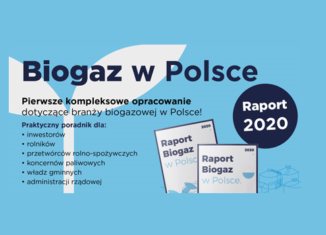 Biogaz w Polsce - raport 2020