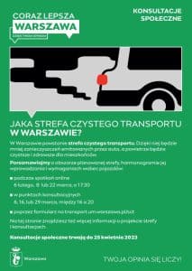 Strefa czystego transportu w Warszawie