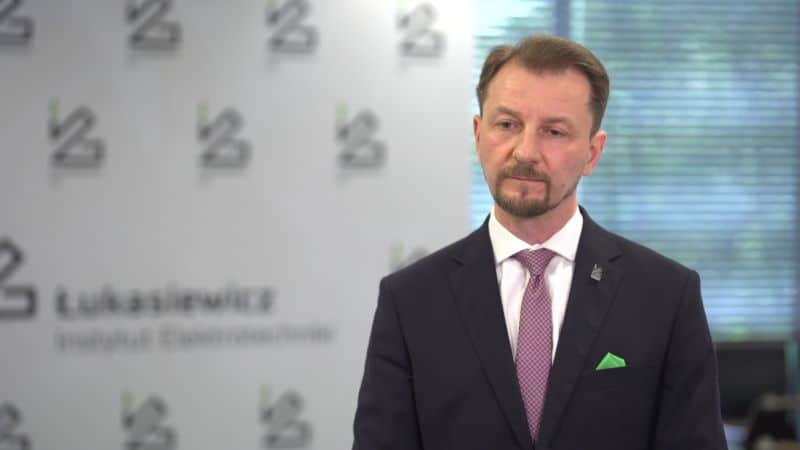 Dr inż. Sebastian Wydra, dyrektor, Sieć Badawcza Łukasiewicz – Instytut Elektrotechniki
