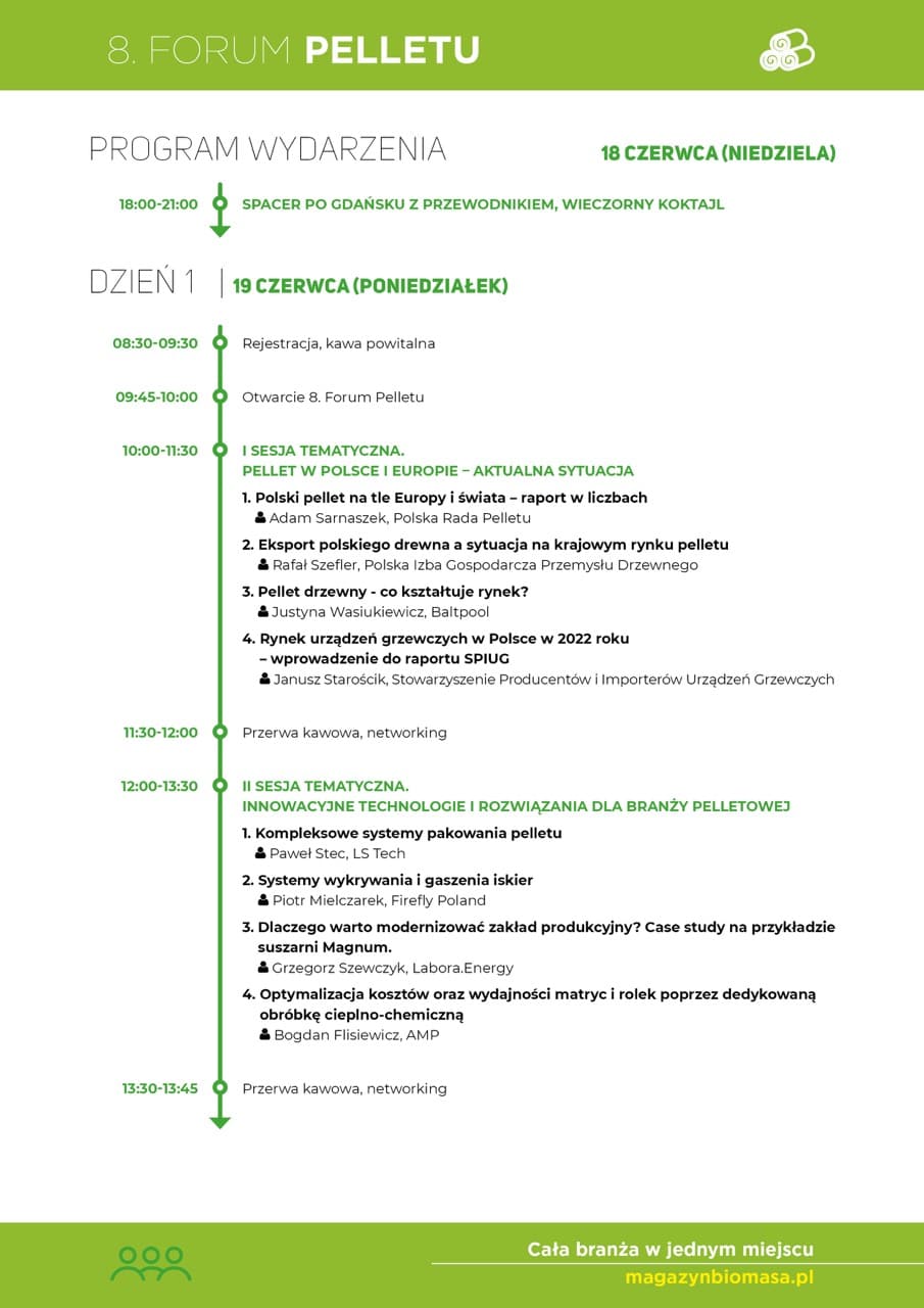 8. Forum Pelletu właśnie się rozpoczęło