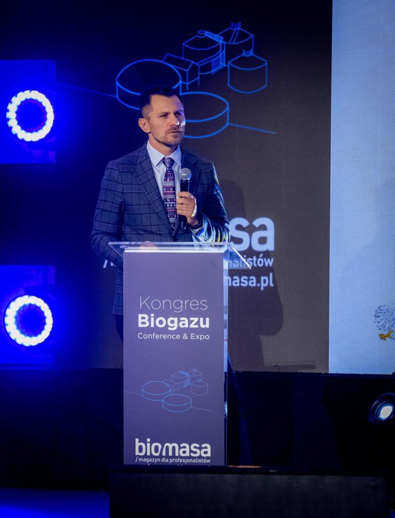 Łukasz Tomaszewski, Ministerstwo Klimatu i Środowiska. 9. Kongres Biogazu