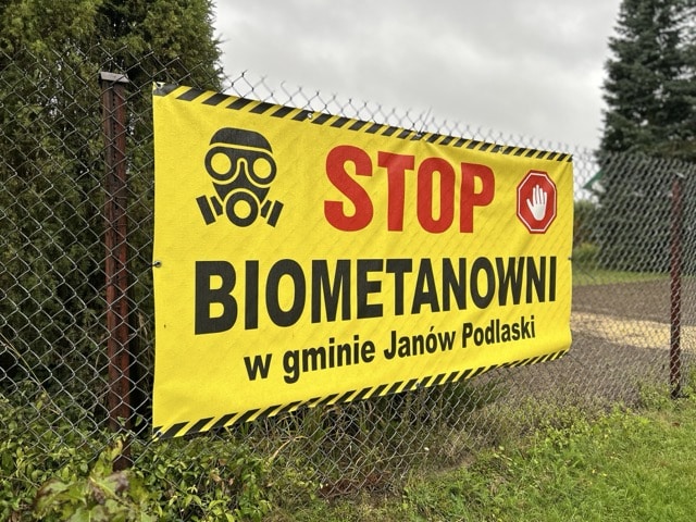 biogazownia biometanownia Janów Podlaski