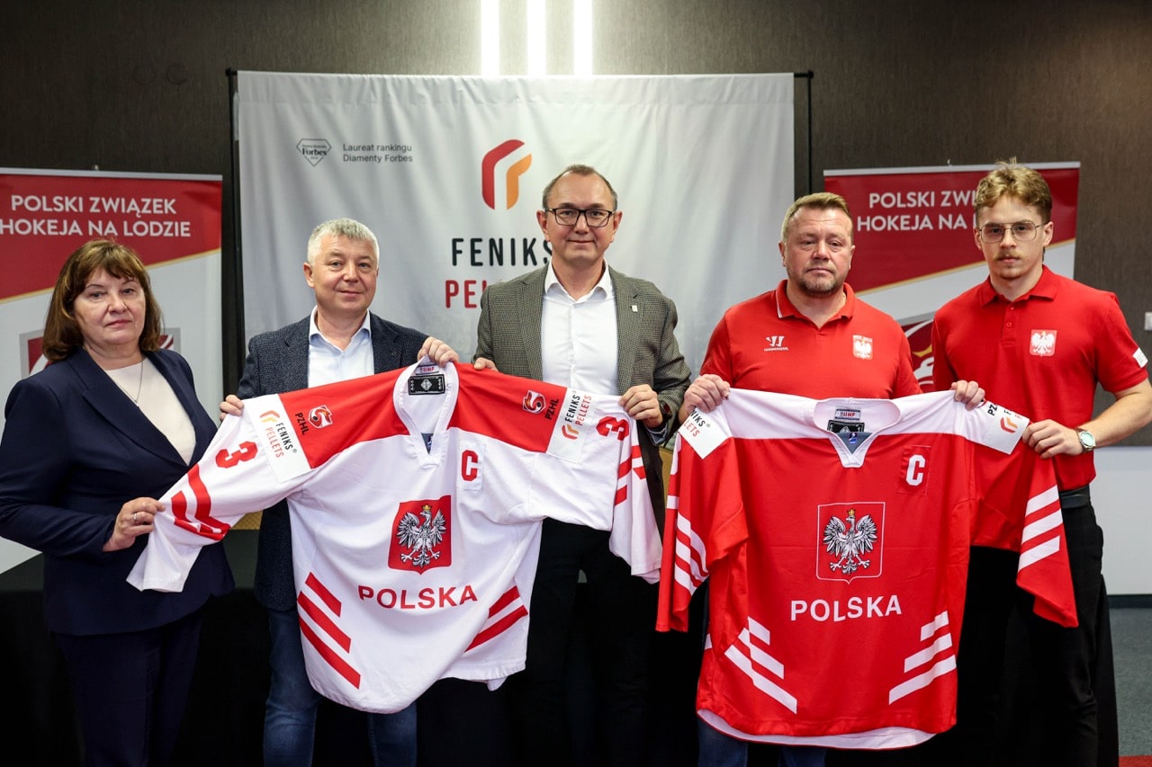 Feniks Pellets x Partnerstwo z PZHL napędza przyszłość hokeja, wspierając Orły U20