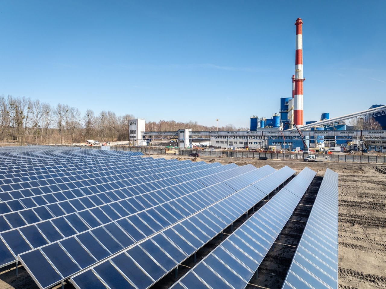 Zobacz jak rośnie Park Zielonej Energii [ZDJĘCIA]