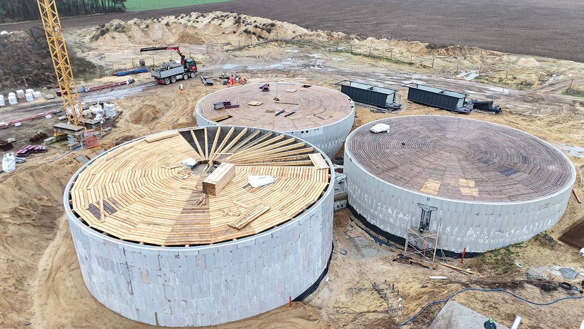 Trzech rolników, jedna biometanownia w Śniadowie