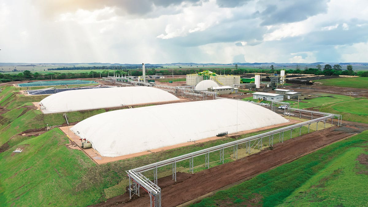 Systemy magazynowania gazu – folie i komponenty do biogazowni