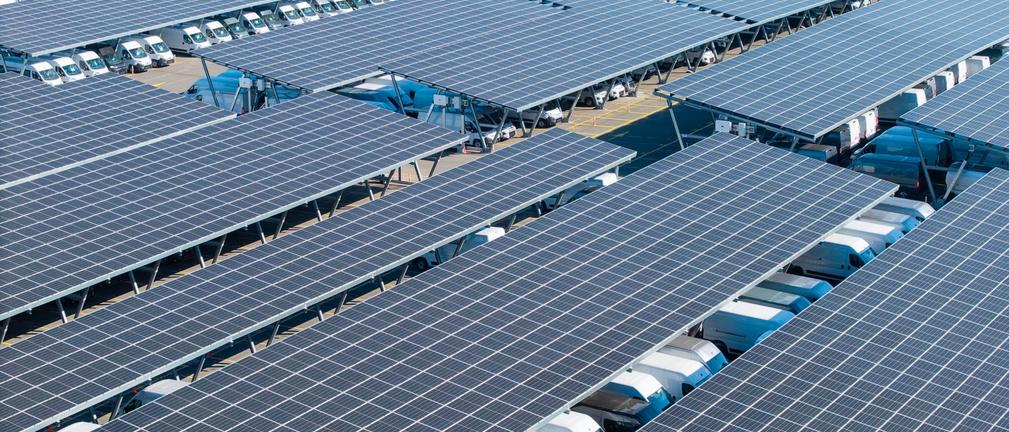 W Gliwicach powstał największy w Europie Środkowo-Wschodniej carport fotowoltaiczny