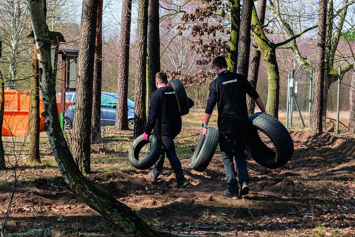 Zużyte opony coraz częściej oddajemy do PSZOK-ów