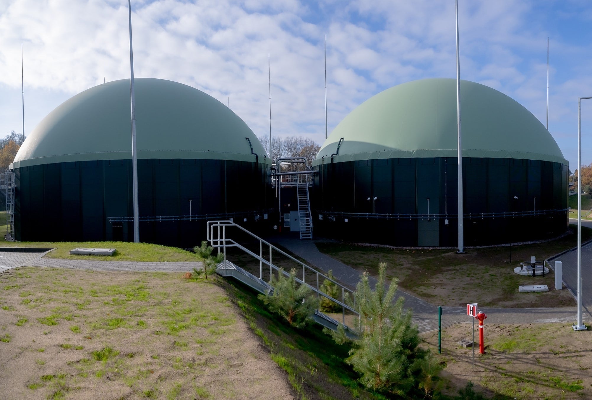 W Karkoszowie biogaz dostarcza energię cieplną dla przemysłu