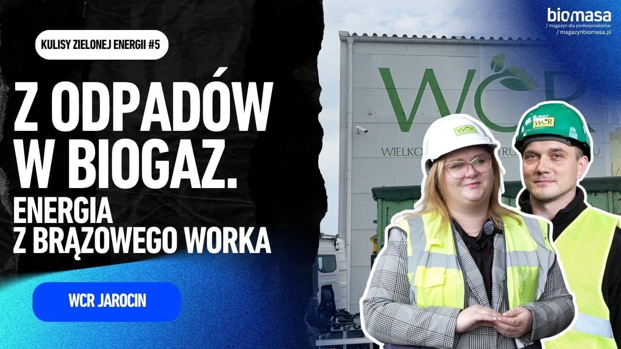 Biogaz z bioodpadów. Jak to działa w WCR Jarocin? [WIDEO]