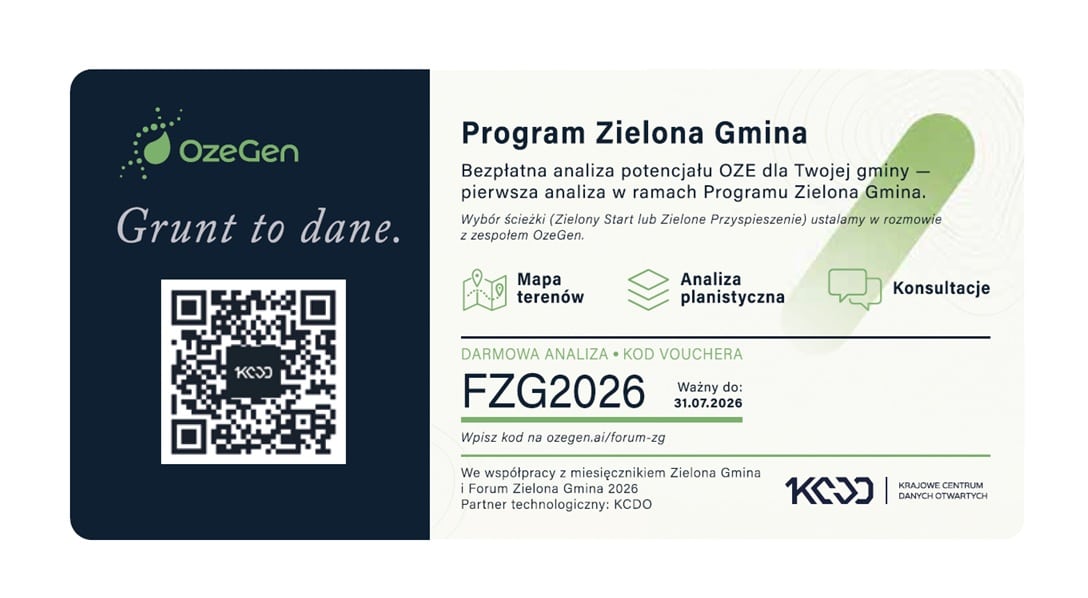 Program Zielona Gmina – bezpłatna analiza dla Twojej gminy!