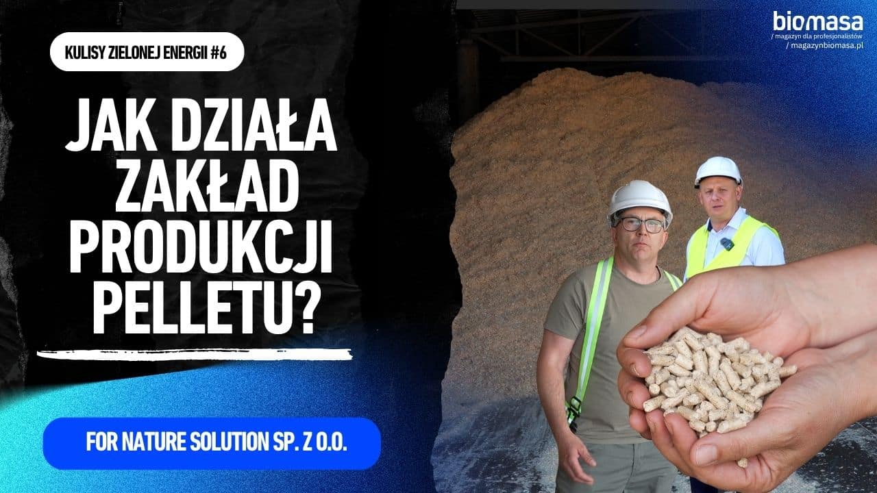 Produkcja pelletu w praktyce. Tak to robi For Nature Solutions [WIDEO]