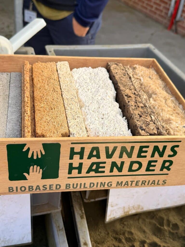 materiały budowlane z frakcji włóknistej