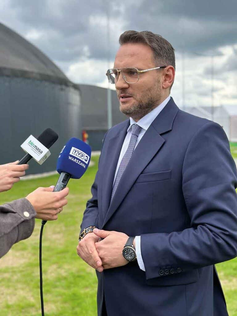 dr Szymon Paweł Moś, prezes zarządu Polskiej Spółki
Gazownictwa