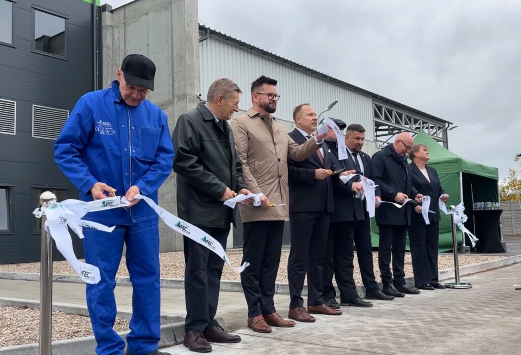 MPEC Bielsk Podlaski, przecięcie wstęgi, biomasa
